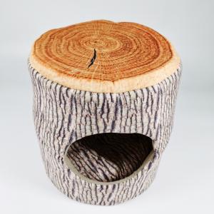 Cylinder Tree hole Small dog & Cat Houses 
