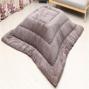 こたつ布団 こたつ厚掛け布団 掛け布団単品 暖か ウェーブカット仕上げ